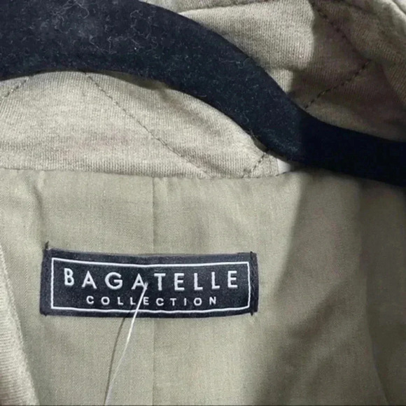 🦃 Bagatelle Collection Quilted French Terry Jacket Sage XL - Picture 9 of 10